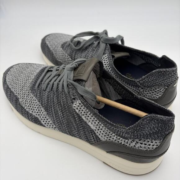 Cole Haan Men's GRANDPRO RNR STCHLT Knit Sneaker Grey Tan C27764 9.5M New - Picture 2 of 12